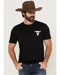 Wrangler Men's Boot Barn Exclusive Steer Head Logo Short Sleeve Graphic T-Shirt