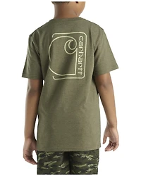 Carhartt Boys' Logo Short Sleeve Graphic T-Shirt