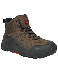 Hoss Men's Eric High Lace-Up Work Boots - Aluminum Toe