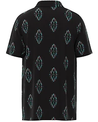 Hooey Boys' Golf Southwestern Print Short Sleeve Polo