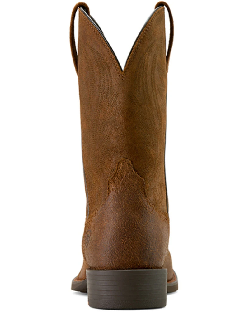 Ariat Men's Sport Big Country Roughout Performance Western Boots - Broad Square Toe