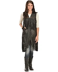 Kobler Leather Women's Ciqala Fringe Vest