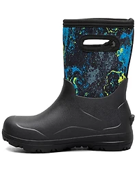 Bogs Boys' York Seamless Acid Camo Rubber Boots