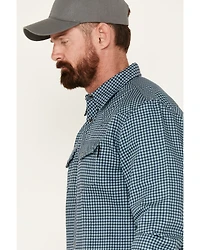 Cody James Men's FR Mid Weight Geo Print Long Sleeve Snap Western Shirt - Big & Tall