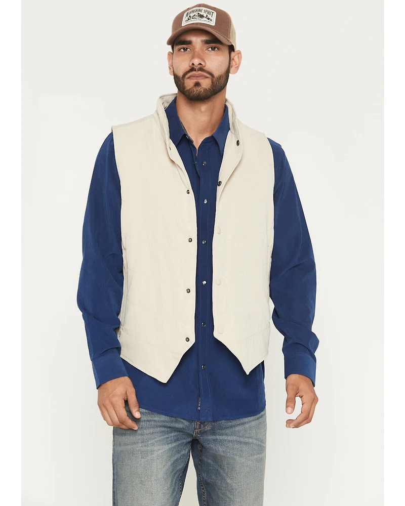 Moonshine Spirit Men's Jefferson Lightweight Moleskin Puffer Vest
