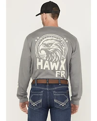 Hawx Men's FR Hawk Long Sleeve Graphic Work Shirt