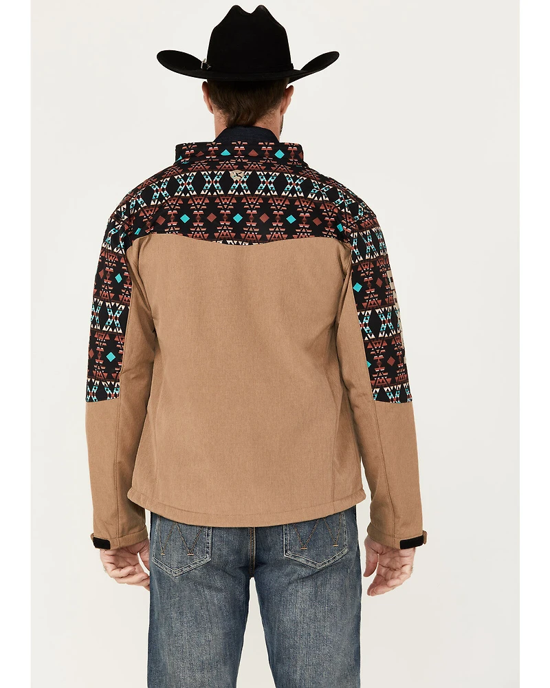 Hooey Men's Color Blocked Softshell Jacket - Big