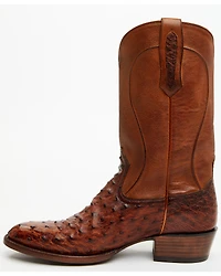 Cody James Black 1978® Men's Chapman Exotic Full-Quill Ostrich Western Boots - Round Toe