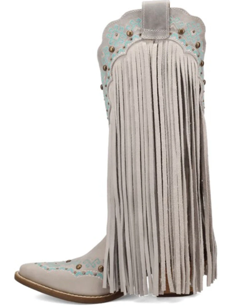 Dingo Women's Tequila Sunrise Fringe Western Boots