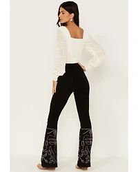 Idyllwind Women's Saddle Drive High Rise Bootcut Jeans