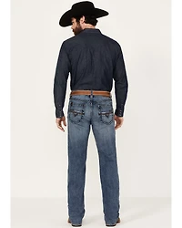 Cody James Men's Outpost Wash Jackson Slim Straight Stretch Denim Jeans