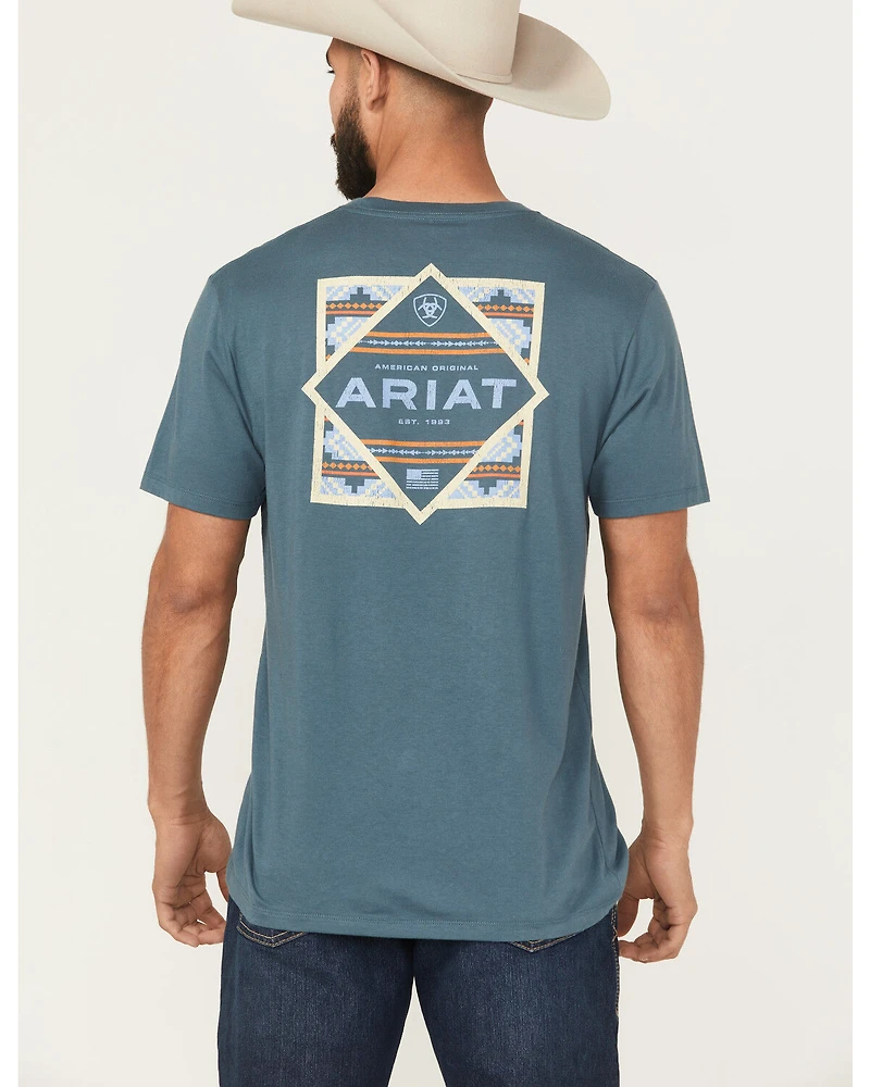Ariat Men's Puebla Short Sleeve Graphic T-Shirt
