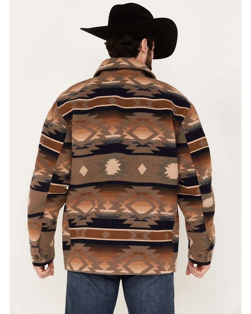 Cinch Men's Southwestern Print Snap Jacket