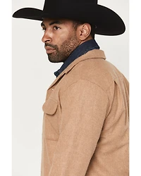 Pendleton Men's Original Board Solid Long Sleeve Button-Down Shirt Jacket