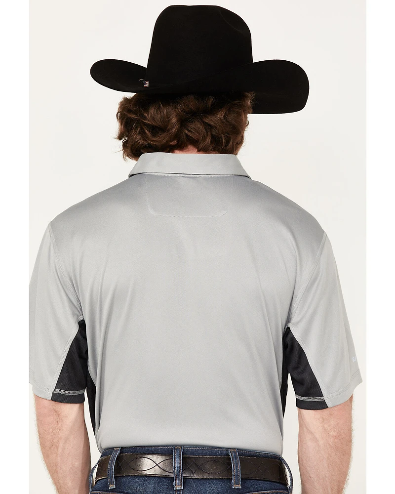 RANK 45® Men's Solid Renegade Performance Short Sleeve Polo Shirt
