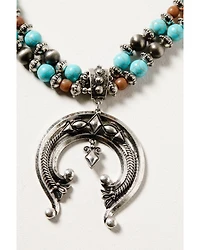Shyanne Women's Wildflower Bloom Squash Blossom Beaded Necklace
