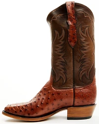Tony Lama Men's Kenway Exotic Ostrich Western Boots - Round Toe