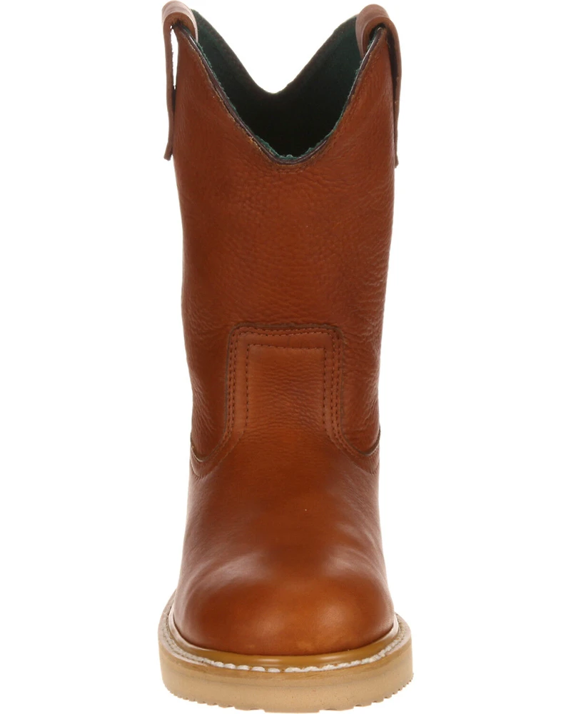 Georgia Boot Men's Wellington Barracuda Work Boots - Steel Toe