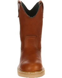 Georgia Boot Men's Wellington Barracuda Work Boots - Steel Toe