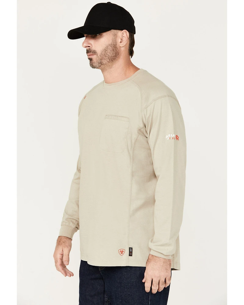 Ariat Men's FR Air True Grit Long Sleeve Work T-Shirt