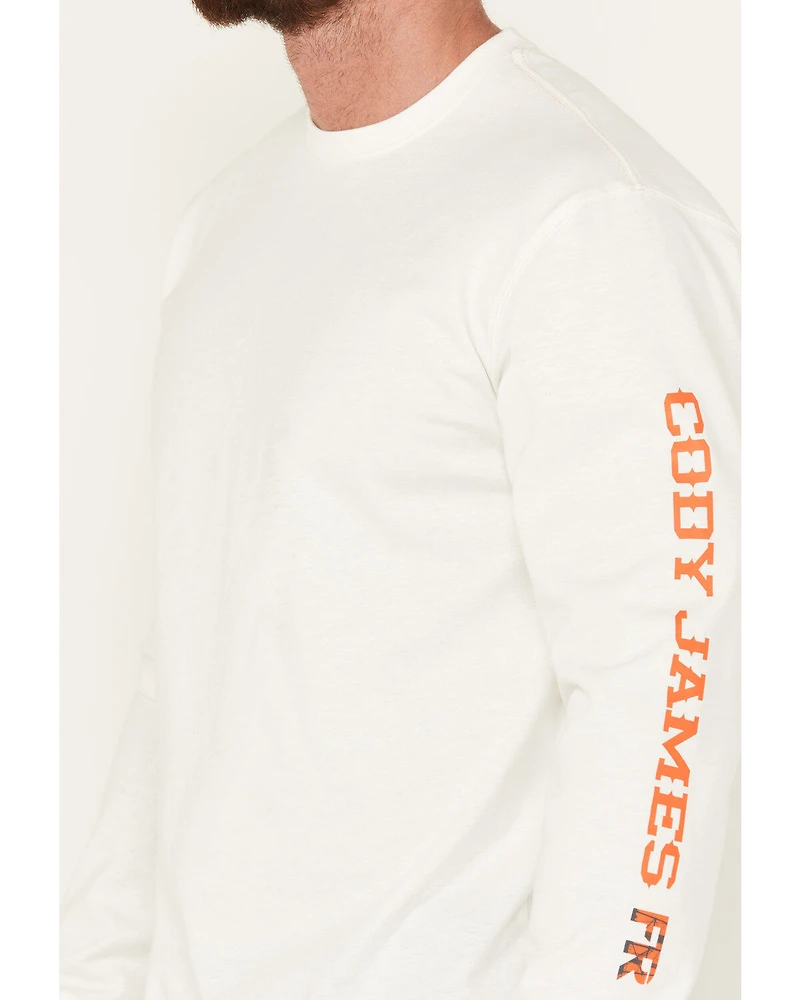Cody James Men's FR Long Sleeve Graphic Work Shirt