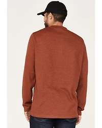 Brothers and Sons Men's Henley Thermal T-Shirt