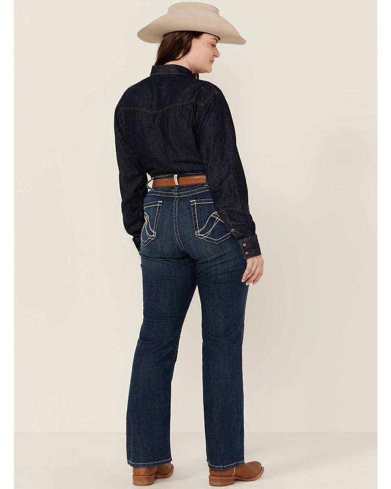 Ariat Women's Mid Rise Miriam Bootcut Irvine Jeans - Plus