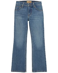 Wrangler 20X Little Boys' Medium Wash Montana Bootcut Stretch Denim Jeans