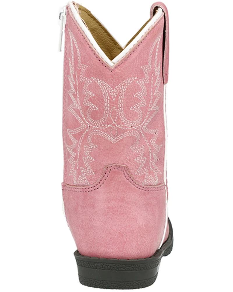 Smoky Mountain Toddler Girls' Hopalong Western Boots - Round Toe