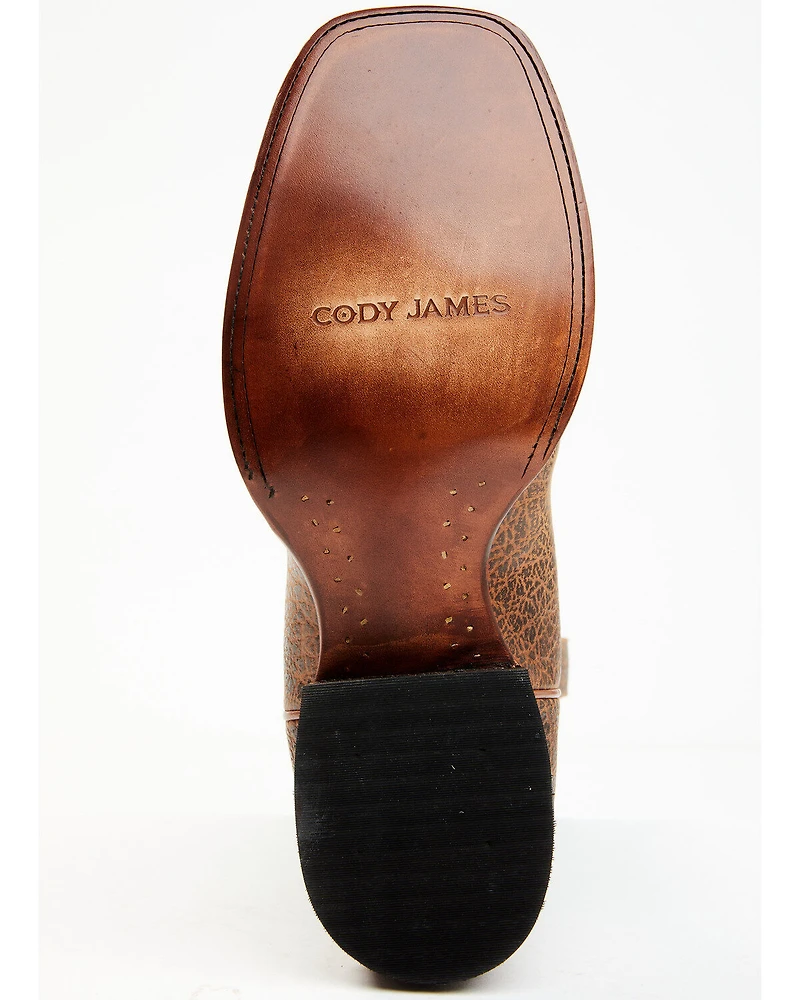 Cody James Men's Ozark Apple Leather Western Boot - Broad Square Toe