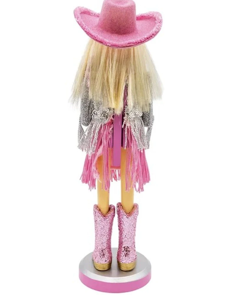 Kurt Adler 12" Honky Tonk Cowgirl Nutcracker