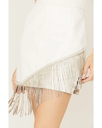 Boot Barn X Double D Ranch Women's Exclusive Rhinestone & Fringe Bridal Skirt