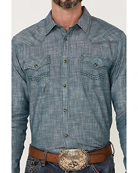 Cody James Men's Hotspot Solid Long Sleeve Snap Western Shirt