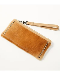 Idyllwind Women's Upland Drive Hair-On Wallet Wristlet