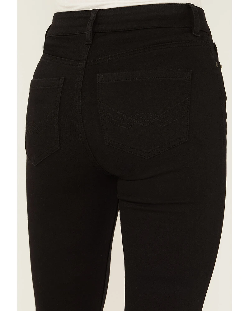 Idyllwind Women's Grove Western Pieced High Rise Gypsy Stretch Bootcut Jeans