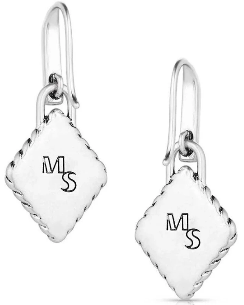 Montana Silversmiths Women's High Noon Cobblestone Earrings