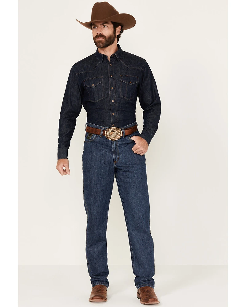 Cinch Men's Green Label Dark Wash Relaxed Denim Jeans