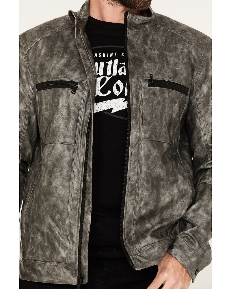 Cody James Men's Backwoods 2.0 Leather Jacket - Tall