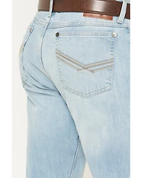 Wrangler Retro Men's 42MWx 20X Light Wash Bootcut Stretch Denim Jeans