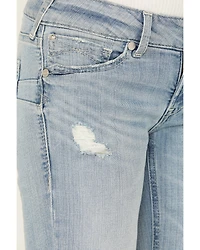 Ariat Women's Light Wash Low Rise Lucy Straight Jeans