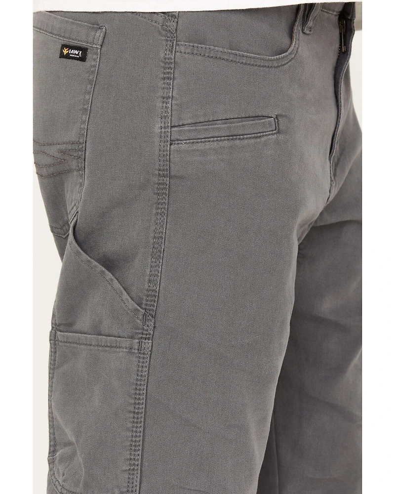 Hawx Men's Lined Straight Leg Canvas Pants