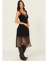 Idyllwind Women's Embroidered Fringe Dress