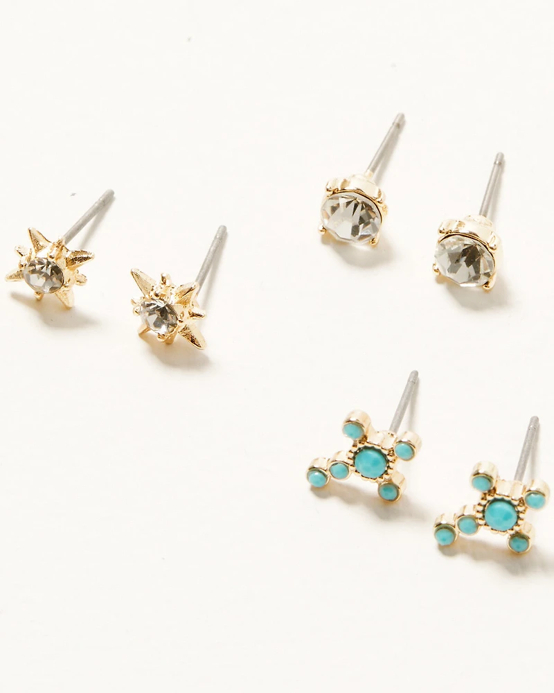 Shyanne Women's Earring Set - 6 Piece