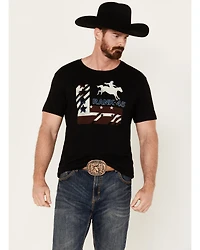 RANK 45® Men's Alban Western Horse Short Sleeve Graphic T-Shirt