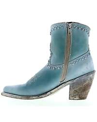 Liberty Black Women's Dolores Studded Western Boots - Snip Toe