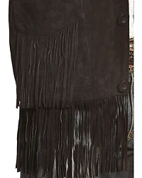 Liberty Wear Men's Suede Fringe Western Jacket