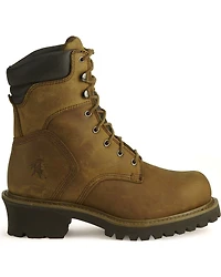 Chippewa Men's IQ Insulated 8" Lace-Up Logger Boots - Steel Toe