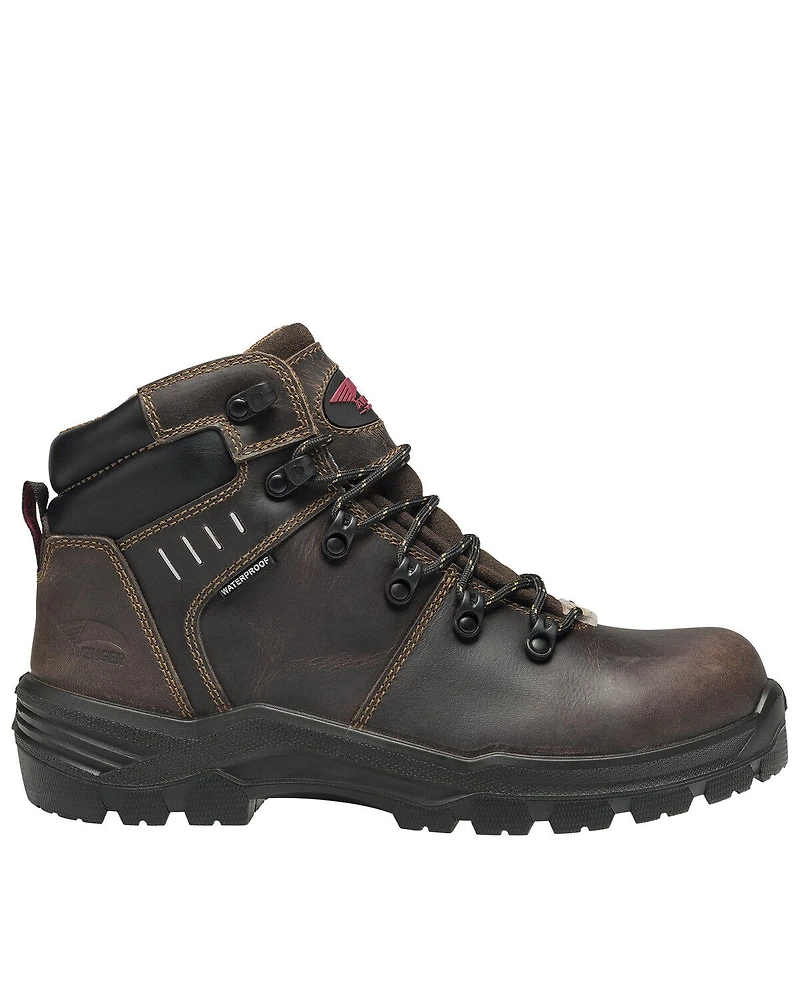 Avenger Men's Brown Foundation Work Boots - Composite Toe