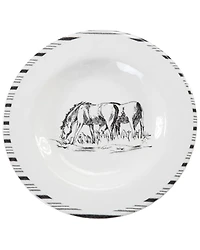 HiEnd Accents 14-Piece Ranch Life Melamine Dinnerware Set
