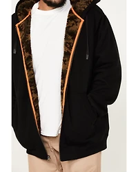 Hawx Men's Sherpa Lined Hooded Jacket